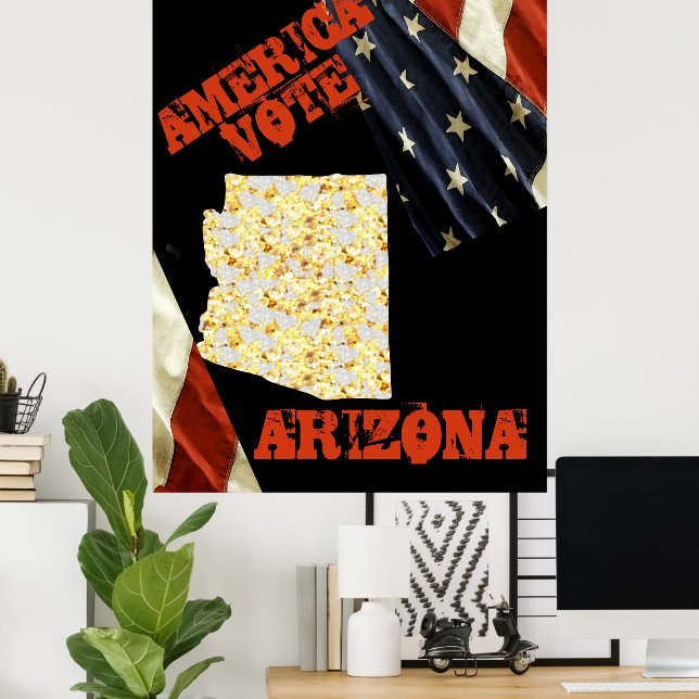 POSTER ARIZONA  (Escritório em casa)