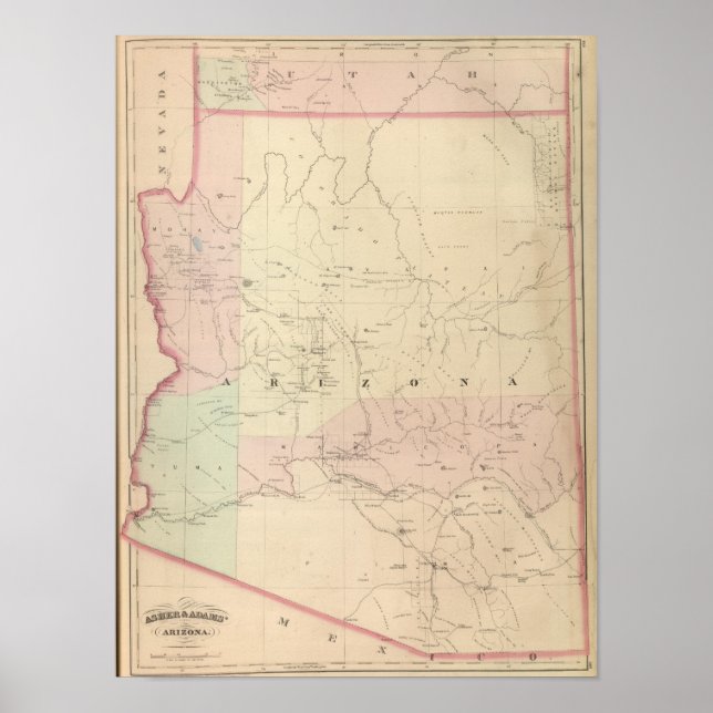 Póster Arizona (Frente)