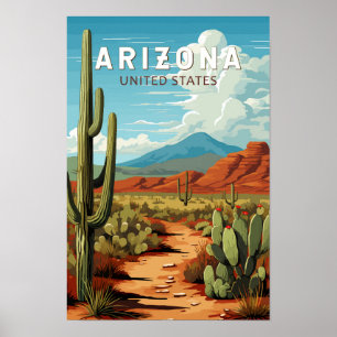 Poster Arizona Art Vintage