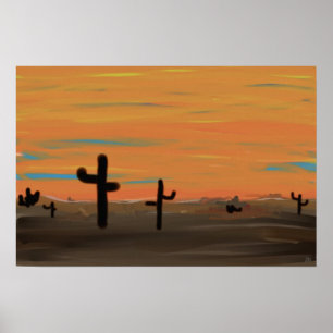 Poster Arizona Cactos