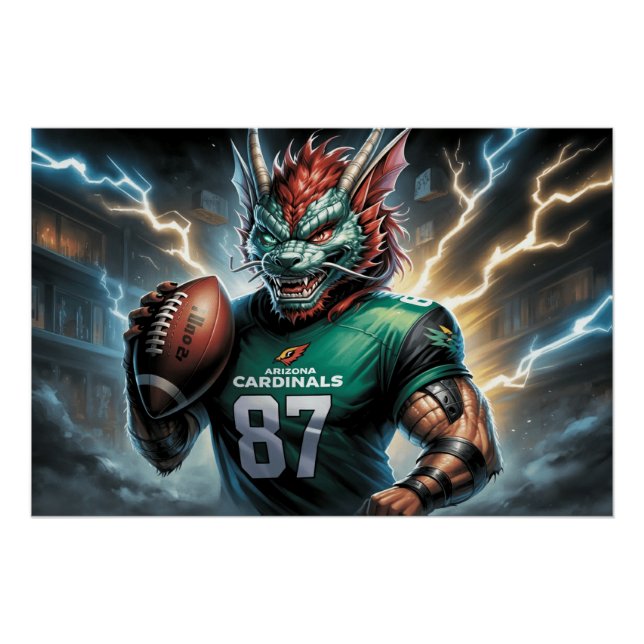 Póster Arizona Cardinals 6 (Frente)