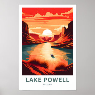 Poster Arizona do Lago Powell