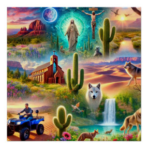 Póster Arizona Espiritual
