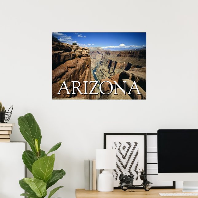 Poster Arizona | Parque Nacional do Grand Canyon (Escritório em casa)