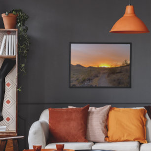 Poster Arizona Sudoeste do Deserto Sunset