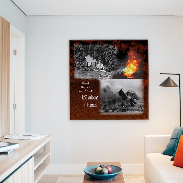 Póster ARIZONA USS, Pearl Harbor 1941 (Criador carregado)