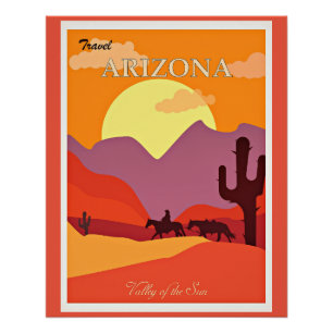 Póster Arizona Vale do Sol