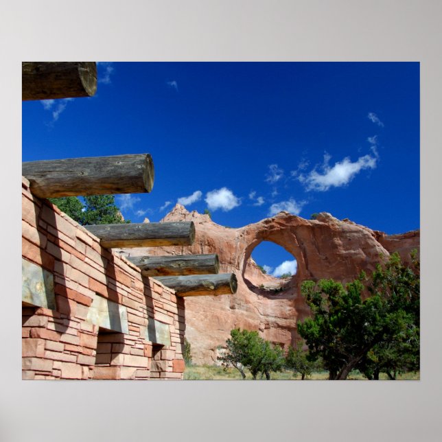 Póster Arizona, Window Rock. Capital dos Navajos (Frente)