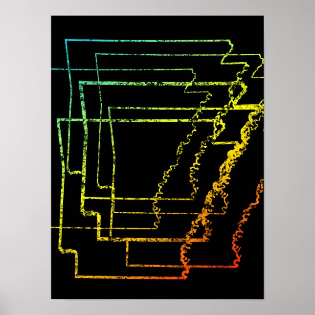 Póster arkKansas chill blur (Frente)