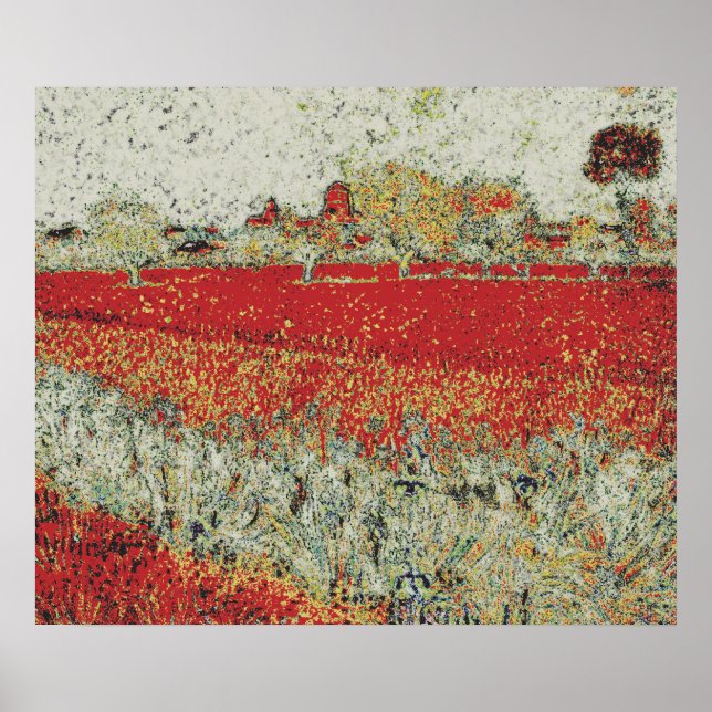 Póster arles - modificada van gogh (Frente)