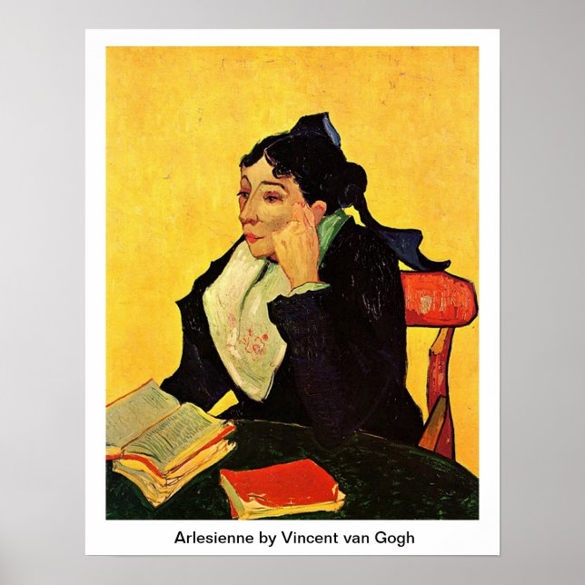 Póster Arlesienne por Vincent van Gogh (Frente)