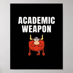 Poster Arma Acadêmica - Enchimento Excessivo Inspiraciona