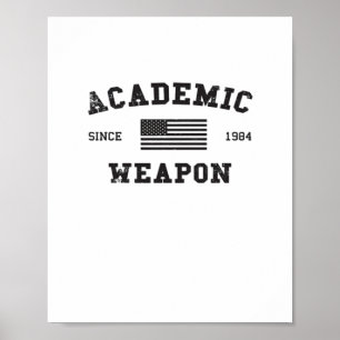 Poster Arma Acadêmica Meme Engraçada