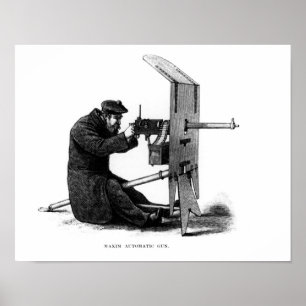 Póster Arma automática do máximo