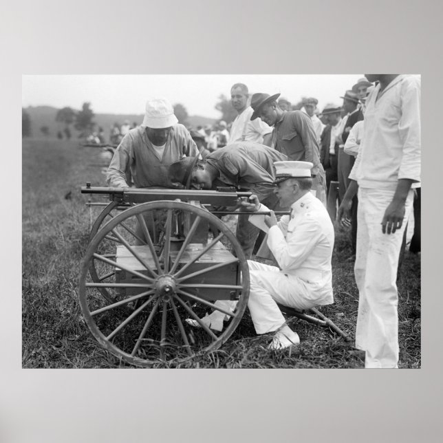 Póster Arma da Máquina WW1, 1917 (Frente)