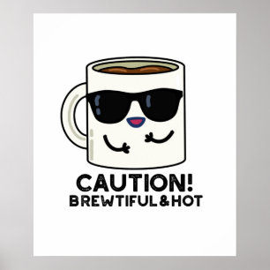 Poster Arma De Café Bonito E Quente