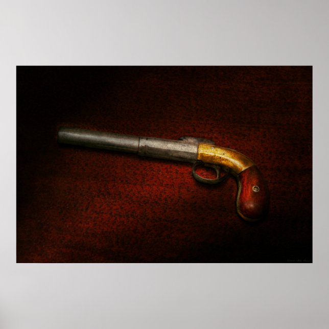 Póster Arma - O ferro disparador (Frente)