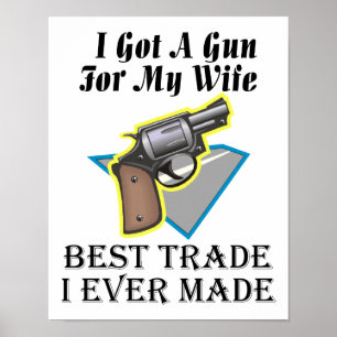 Poster Arma para a esposa