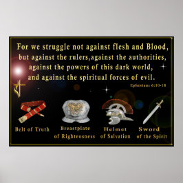 Poster Armadura de Deus