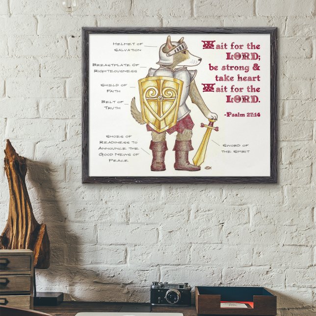 Póster Armadura de Deus (Criador carregado)