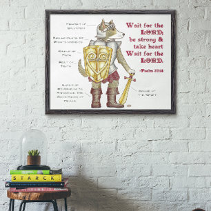 Póster Armadura do deus