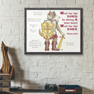 Póster Armadura do deus