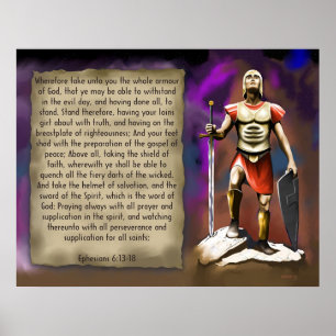 Poster Armadura do deus II