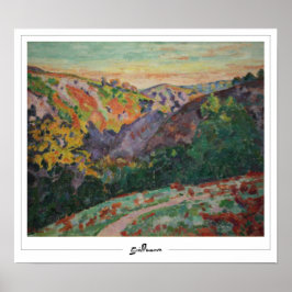 Poster Armand Guillaumin Zedign Cartaz de Arte #77