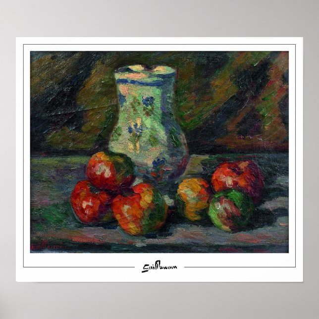 Poster Armand Guillaumin Zedign Cartaz de Arte #8 (Frente)
