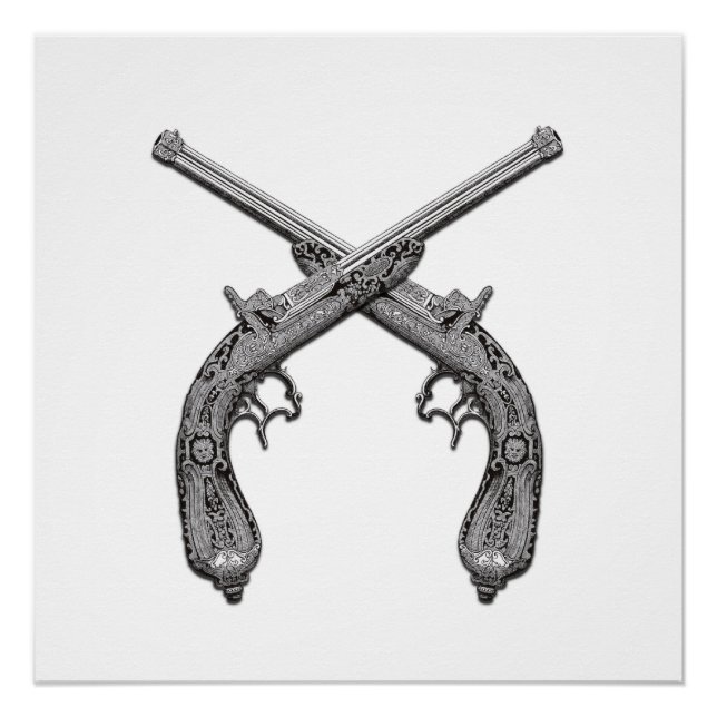 Póster Armas Antigas de Duelamento (Frente)