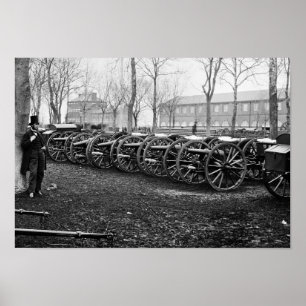 Póster Armas contra o Arsenal: 1862