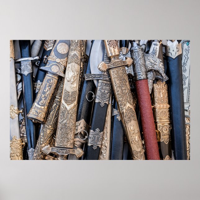 Póster Armas de aço frio (Frente)