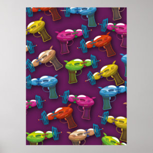 Poster armas de raios de ficção