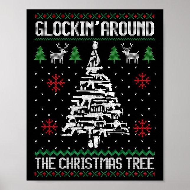 Poster Armas Diversas De Natal Feio S Para Amantes De Arm (Frente)