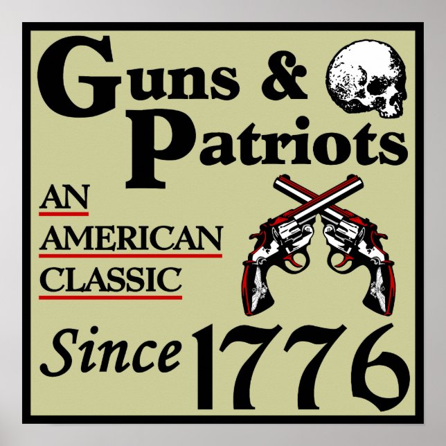 Poster Armas e Patriotas! (Frente)