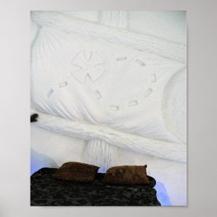 Poster Armazém no Hotel de Glace, Quebec, Canadá