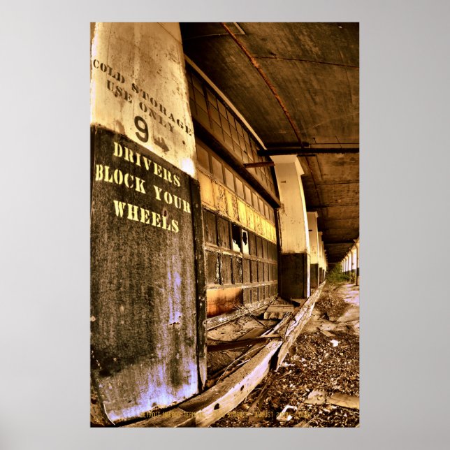 Poster Armazenamento a frio (Frente)