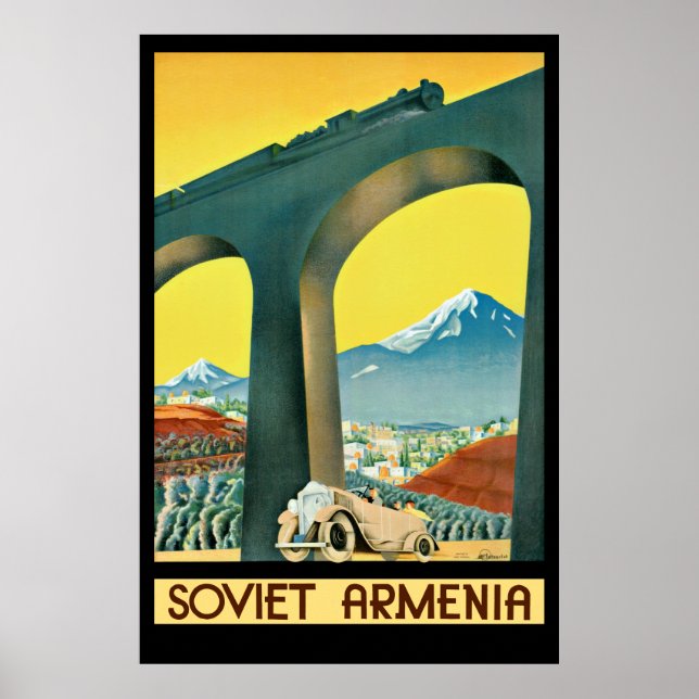 Poster Armênia soviética (Frente)