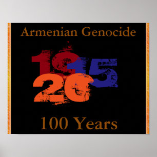 Poster arménio do genocídio