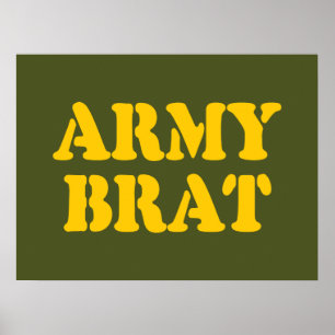 POSTER ARMY BRAT