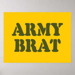 POSTER ARMY BRAT