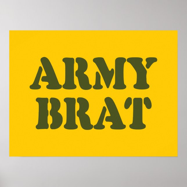 POSTER ARMY BRAT (Frente)