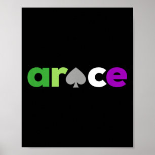 Poster Aro Ace Pride Spade, Lgbt Aroace, Lgbtq Aromântico