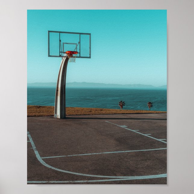 Poster Aro Aroca de Basquete (Frente)