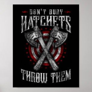 Poster Aroma de Hatchet Não enterrar chapéus