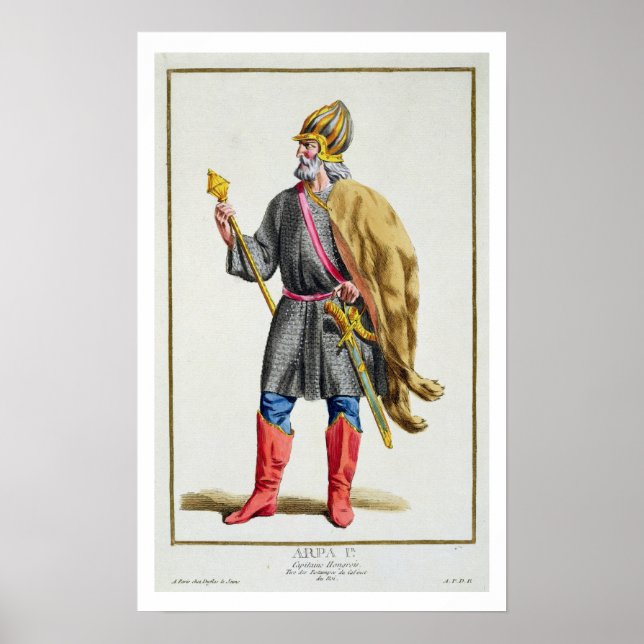 Poster Arpa I de "Receuil des Estampes, Representante (Frente)