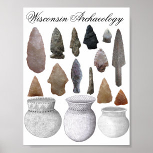 Póster Arqueologia de Wisconsin