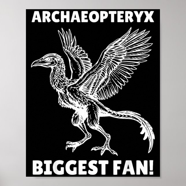 Poster Arqueópterix (Frente)