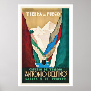 Poster Arquipélago da Terra do Fogo Terra do Fogo