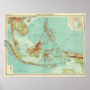 Póster Arquipélago de Malay 2